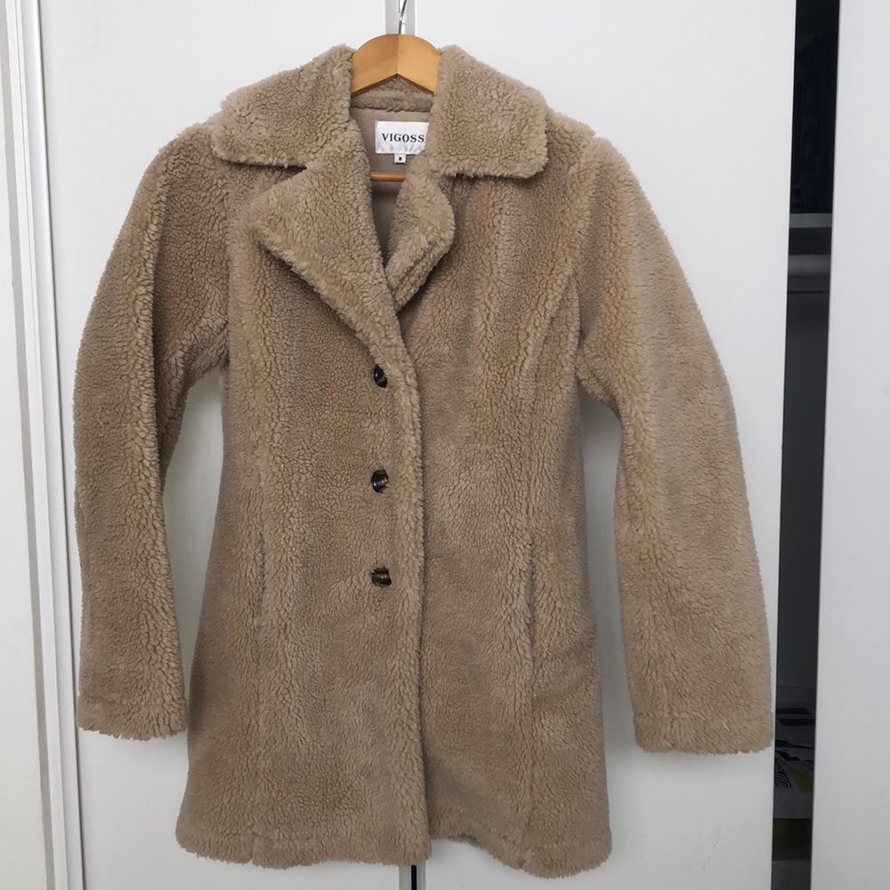 Beige coat